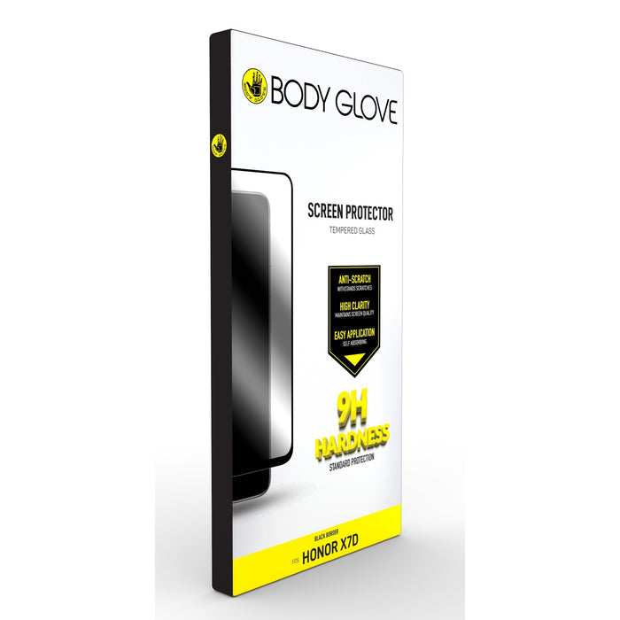 Body Glove Tempered Glass Screen Protector - HONOR X7d - Black Border (BGSGFGTG-HNX7D)