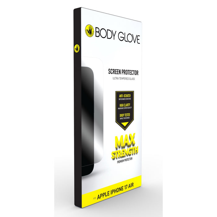 Body Glove Ultra Tempered Glass Screen Protector - Apple iPhone Air - Clear (BGSGUL-I17A)