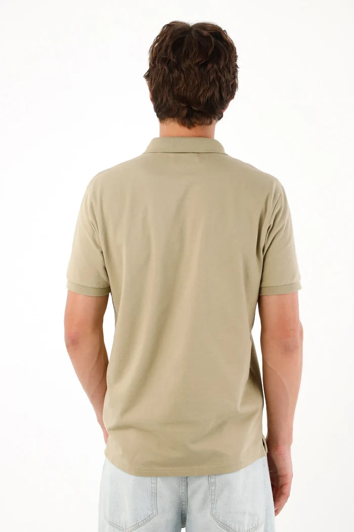 Green Polo with Mini Racket for Men