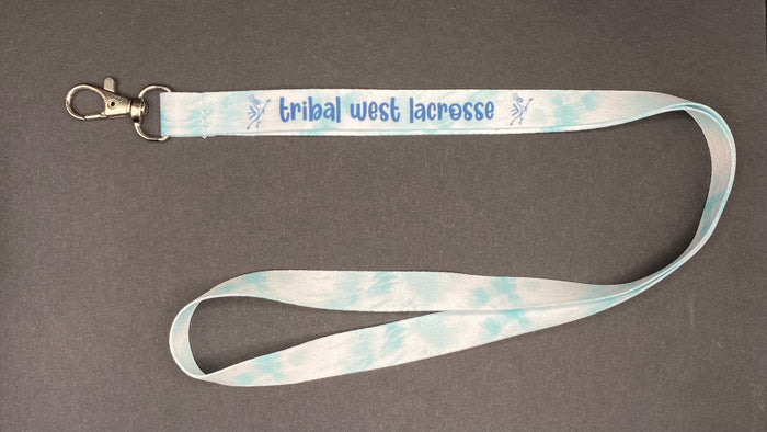 TWL Blue Tie Dye Lanyard