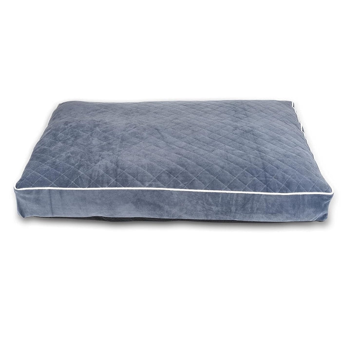 Mojopanda Velvet Haven: Eco-Luxe Rectangle Pet Bed for Ultimate Comfort