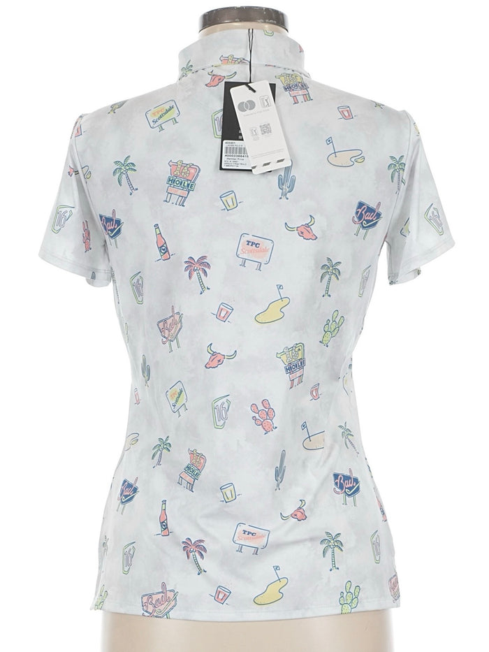 New Bad Birdie Women's Waste Management Open Themed Polo Size M MSP$101