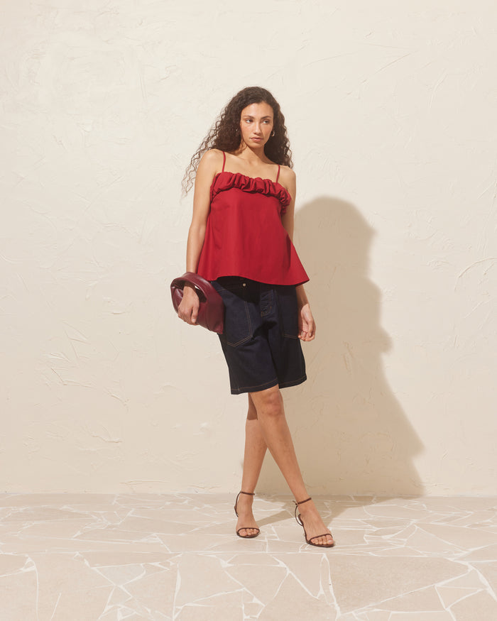 SORBET CAMISOLE GARNET