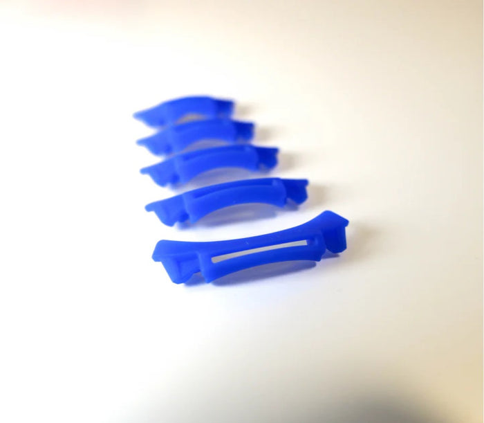 Swans Valkyrie nose piece set in blue, goggle spare part for swimming goggles, designed by Swans.