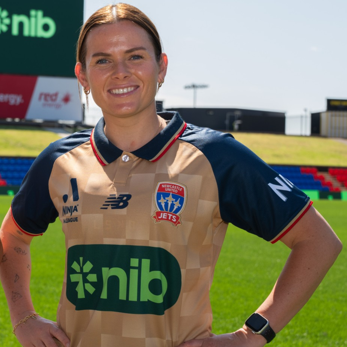25/26 ALW Newcastle Jets Home Jersey - WOMENS