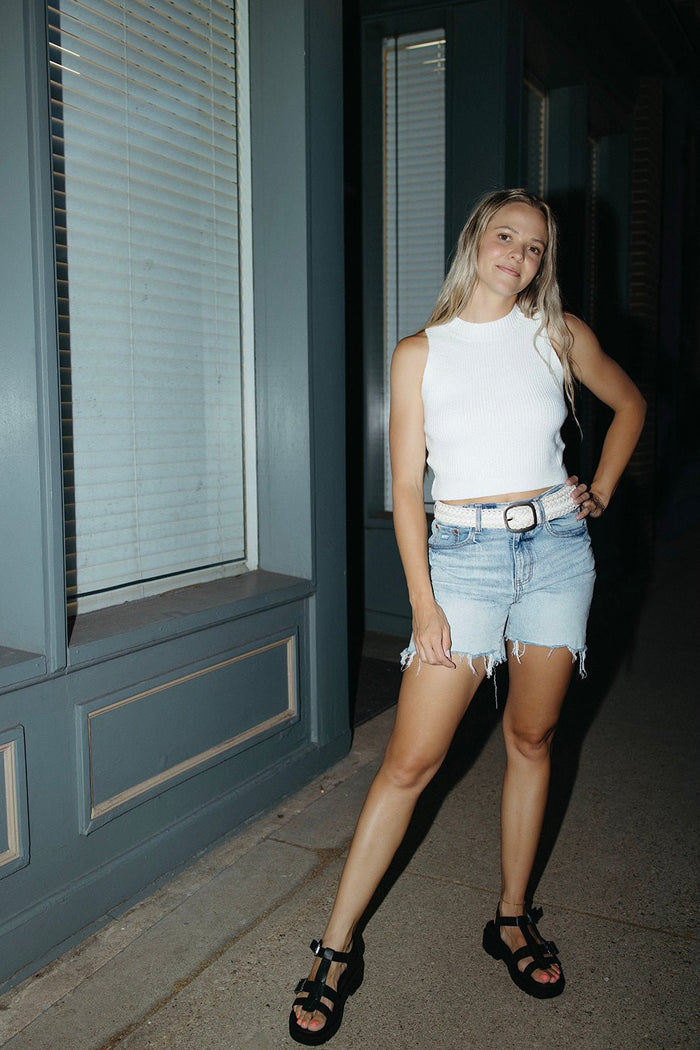 Amara Cropped Tank - FINAL SALE