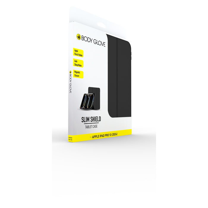 Body Glove Slim Shield Tablet Case - Apple iPad Pro 13 (2024) - Black (BGSH-IPDP13-BK)