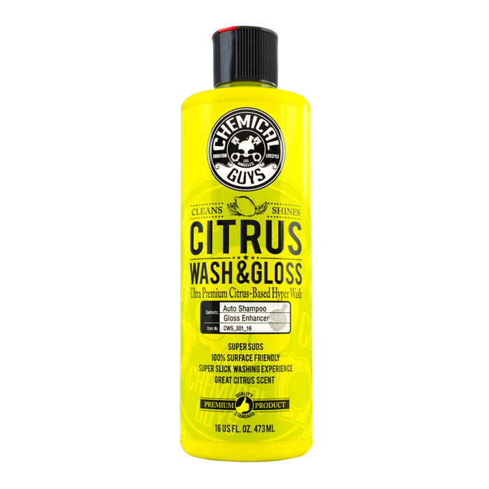 Chemical Guys Citrus Wash & Gloss 16oz - Detailing Connect