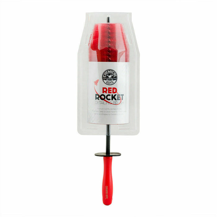Chemical Guys Red Rocket Wheel and Rim Detailing Brush - Detailing Connect