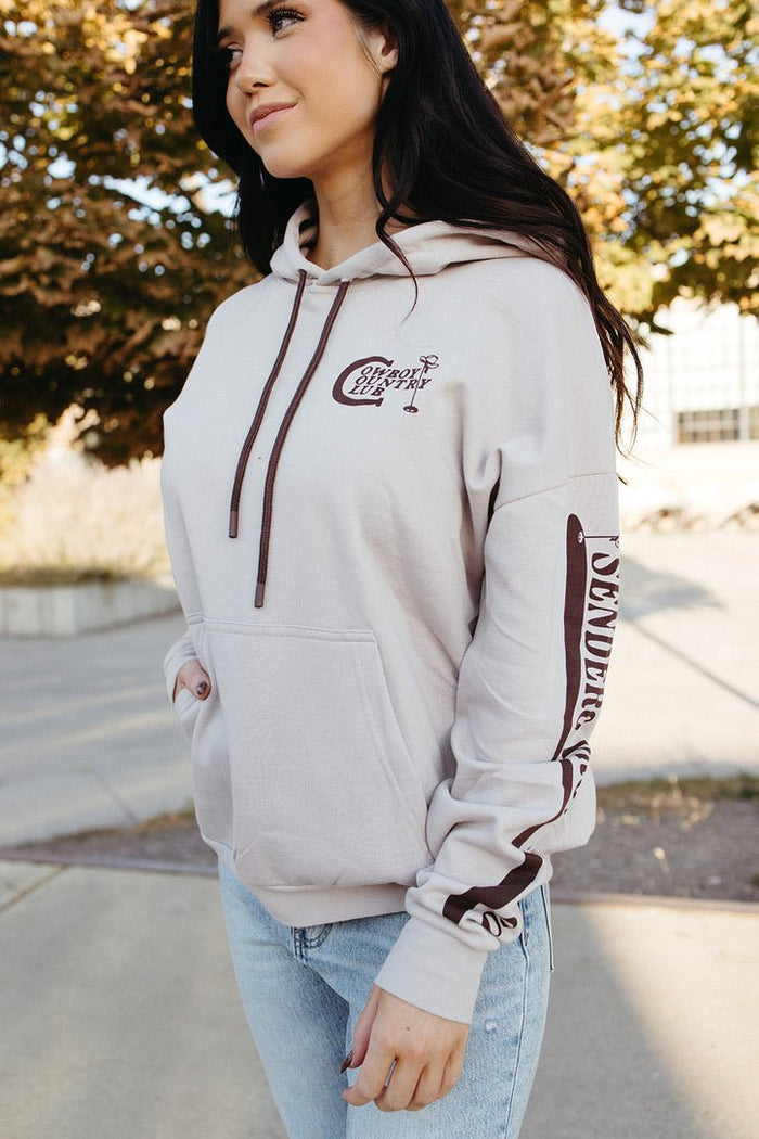 Cowboy Country Club Hoodie - FINAL SALE