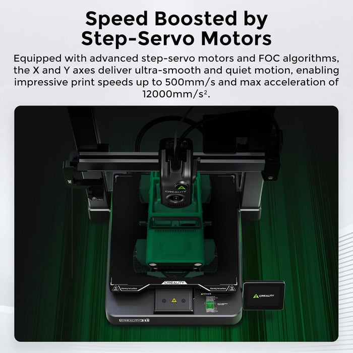 Creality HI 3D Printer, 500mm/s Hyper-Speed, Auto RFID Filament Detection, All-Metal Frame, – Image 2 | DroneNerds