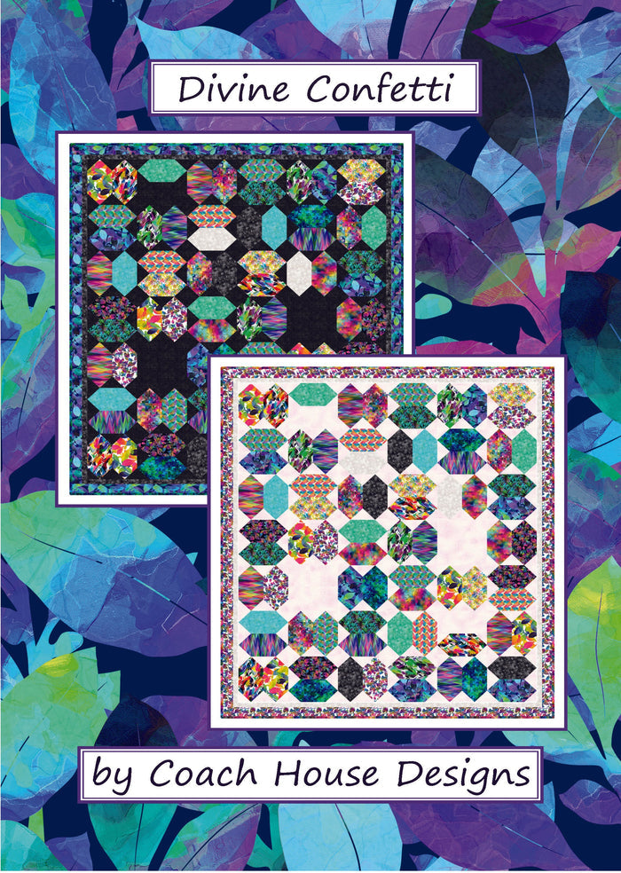 Divine Confetti Downloadable PDF Quilt Pattern