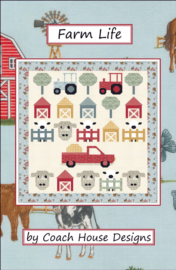 Farm Life Downloadable PDF Quilt Pattern