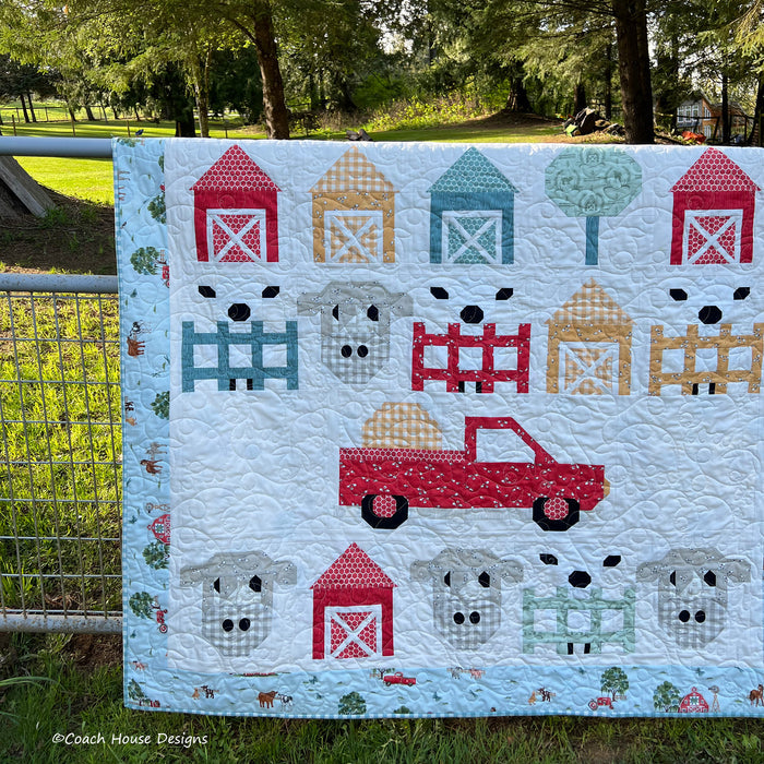 Farm Life Downloadable PDF Quilt Pattern