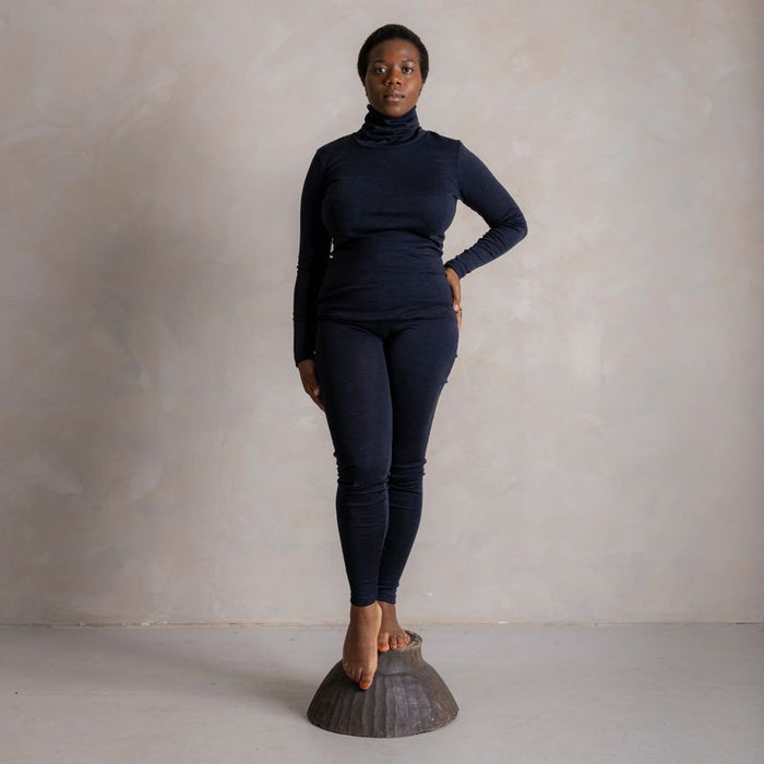 Finch Women's Leggings - Merino Wool & Silk - Cosmos