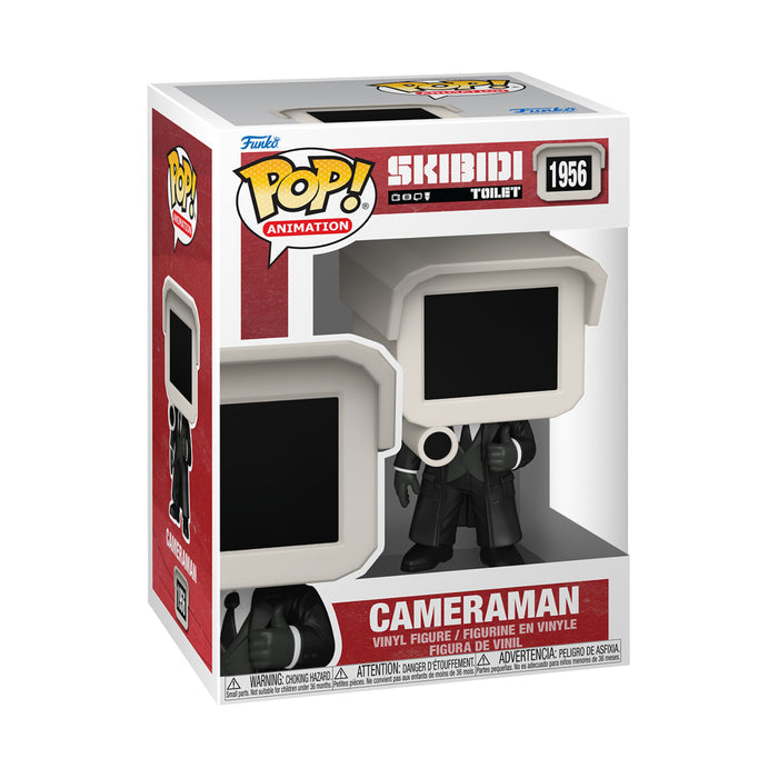 Funko Pop! Animation: Skibidi Toilet - Cameraman (FN-POP-00088835)