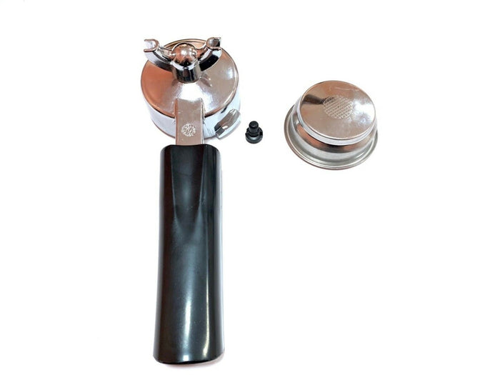 Gaggia Classic Portafilter Filterholder with Double 14g Basket and Spout - Coffeesection