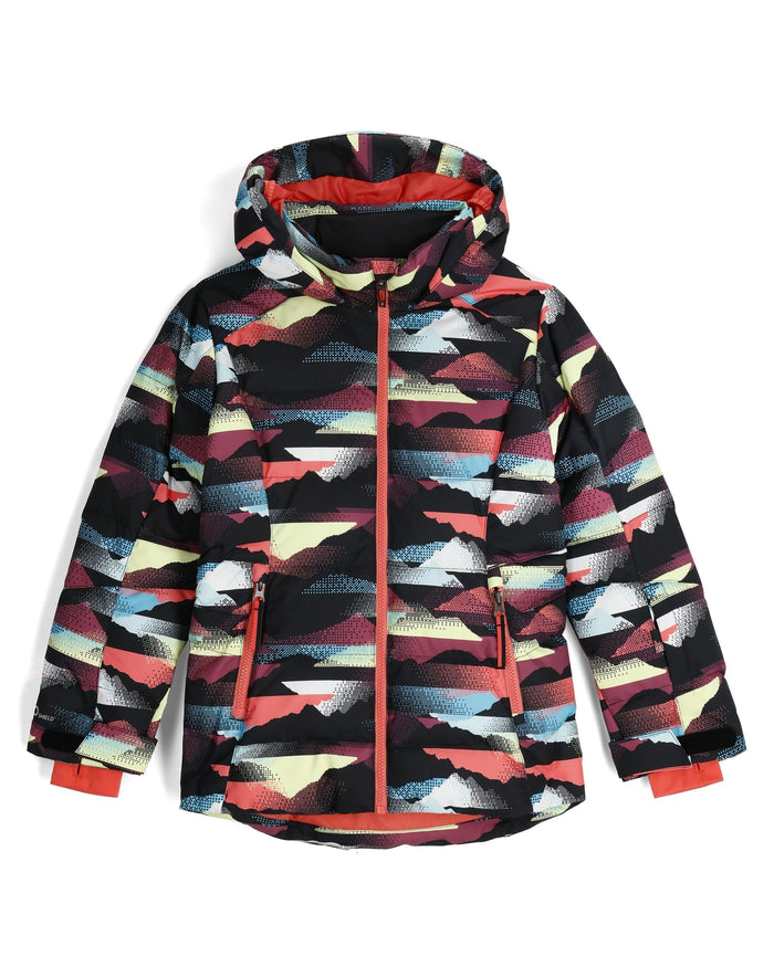 Girls' Zadie Jacket - Multi Mountain Print