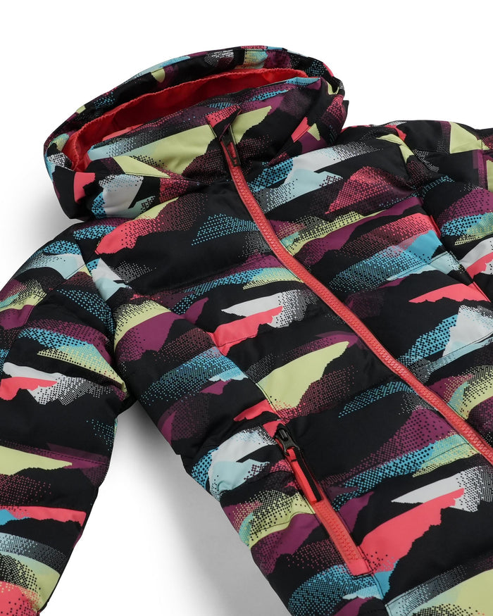 Girls' Zadie Jacket - Multi Mountain Print