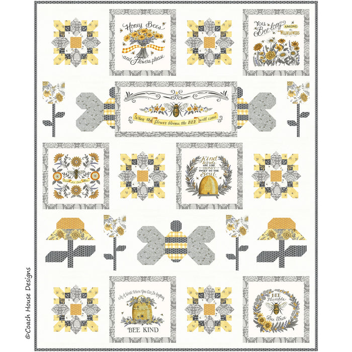 Honey to My Soul Downloadable PDF Quilt Pattern