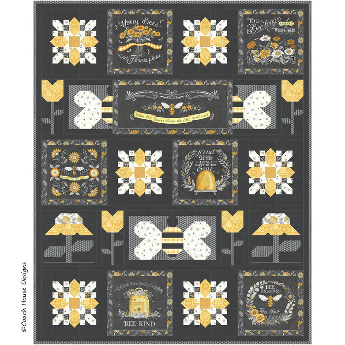 Honey to My Soul Downloadable PDF Quilt Pattern