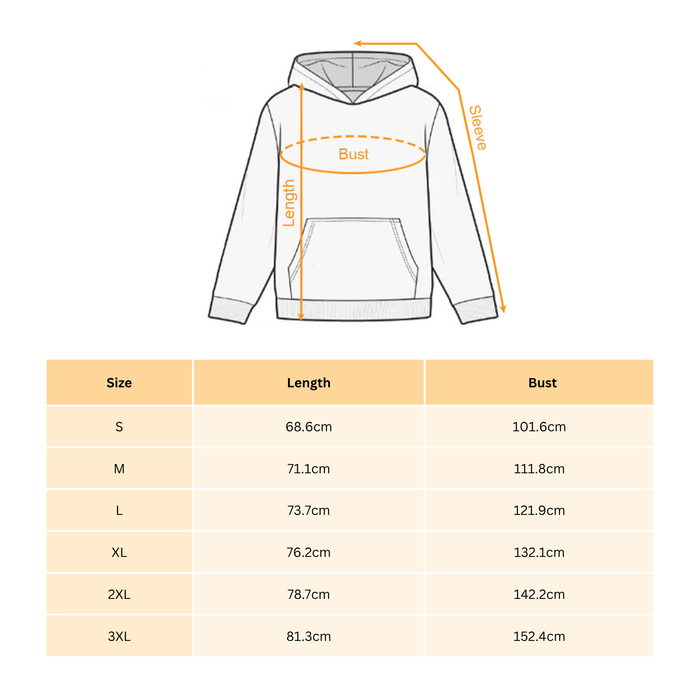 Horror Movie Villain Double Sided Hoodie - Retro Neon Scary Character Pullover