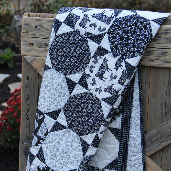 It’s Black & White Quilt Pattern