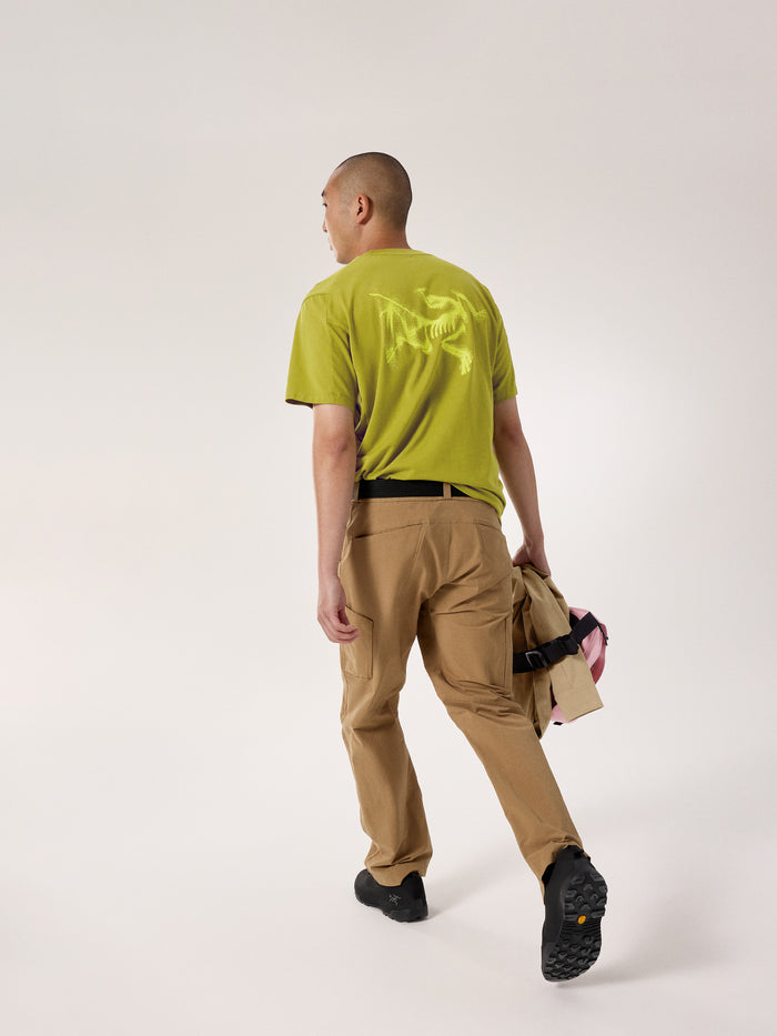 Kragg SL Cotton Blurred Bird Shirt SS Men's
