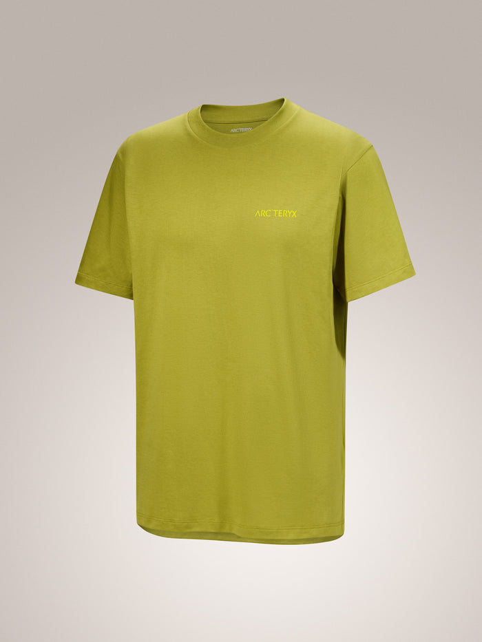 Kragg SL Cotton Blurred Bird Shirt SS Men's