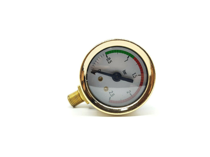 La Pavoni - Professional Gold Pressure Gauge Ø 41mm Replacement parts - 453042 - Coffeesection
