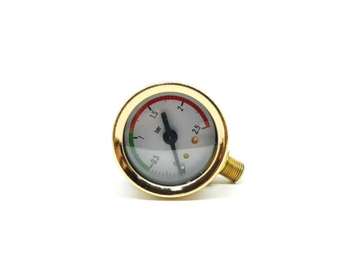 La Pavoni - Professional Gold Pressure Gauge Ø 41mm Replacement parts - 453042 - Coffeesection