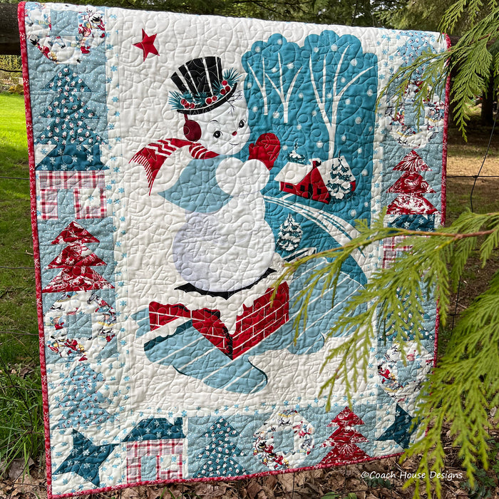 Midnight in Snowtown Quilt Pattern