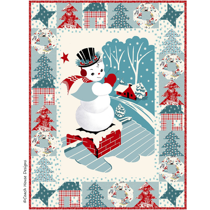 Midnight in Snowtown Quilt Pattern