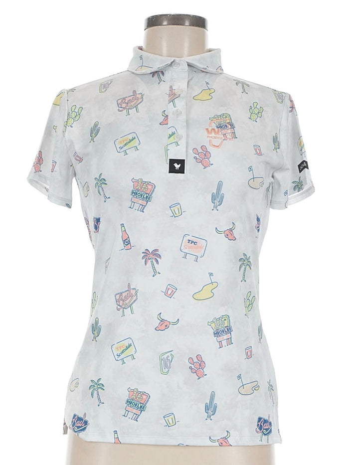 New Bad Birdie Women's Waste Management Open Themed Polo Size M MSP$101
