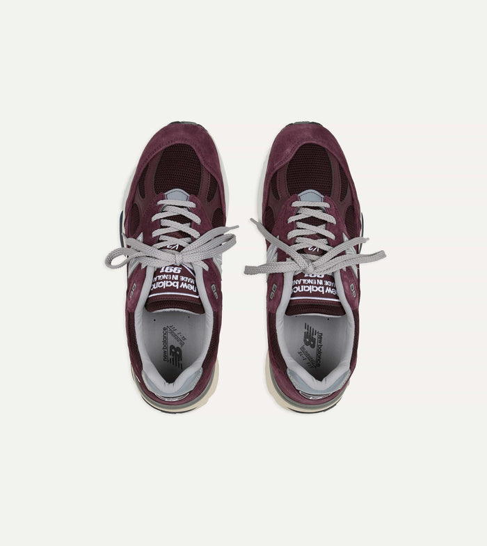 New Balance Catawba Grape Made in UK 991v2 Trainers