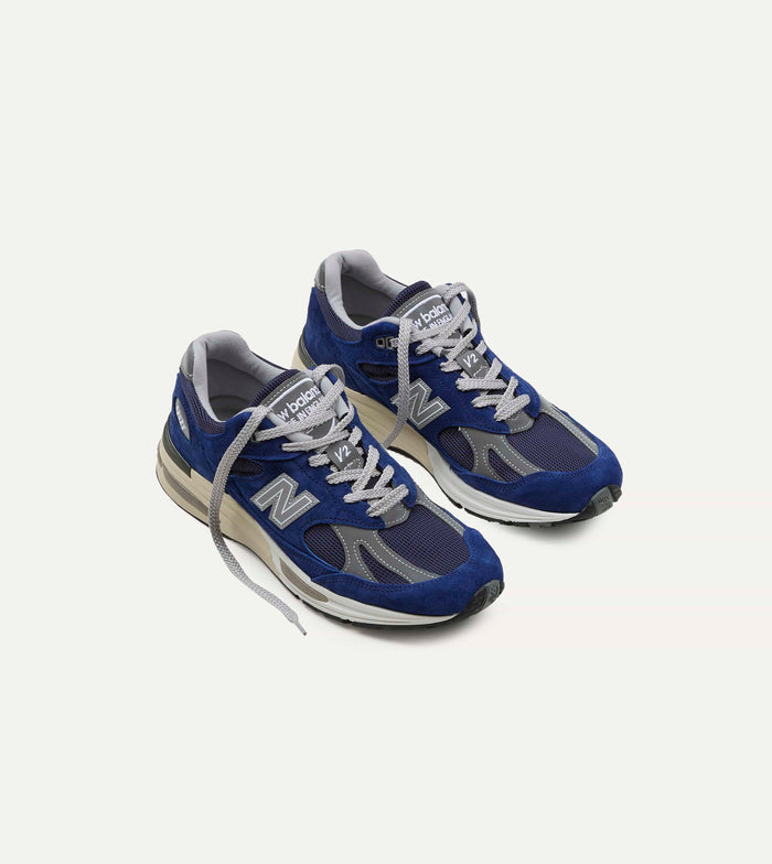 New Balance 'Vibrant Chroma' Limoges Blue Made in UK 991v2 Trainers