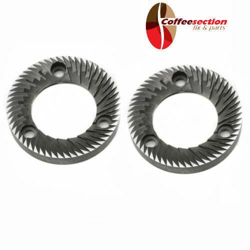 Obel Brasilia BFD Pavoni Jolly 50mm Coffee Grinder Blades Burrs Teeth 50/30/8mm - Coffeesection