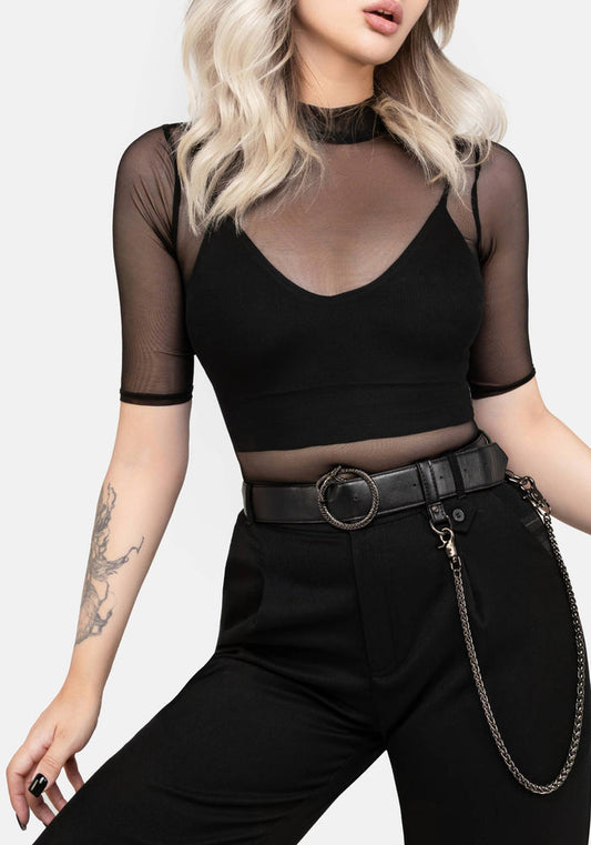 Ouroboros Snake Buckle Chain Belt