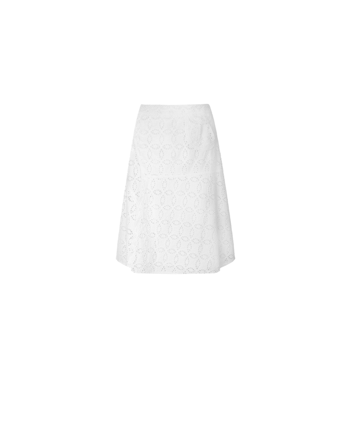 PARFAIT WRAP SKIRT WHITE