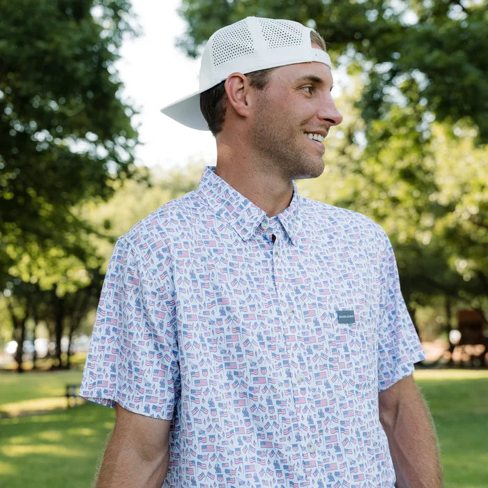 Performance Button Up