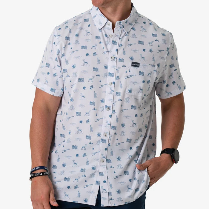 Performance Button Up
