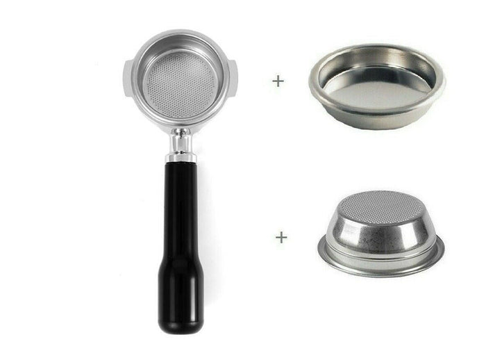 Rocket Bottomless Portafilter Espresso Filterholder With Blind Disk Set E61 58mm - Coffeesection