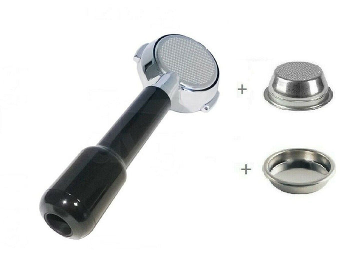 Rocket Bottomless Portafilter Espresso Filterholder With Blind Disk Set E61 58mm - Coffeesection