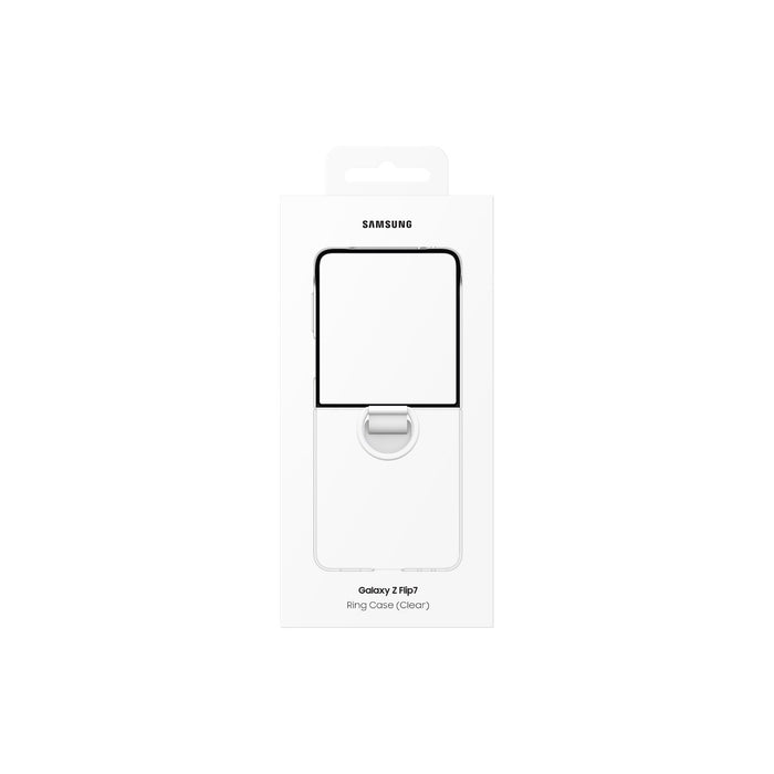 Samsung Clear Cover With Ring - Samsung Galaxy Z Flip7 - Clear (SAM-EF-QF766CT)