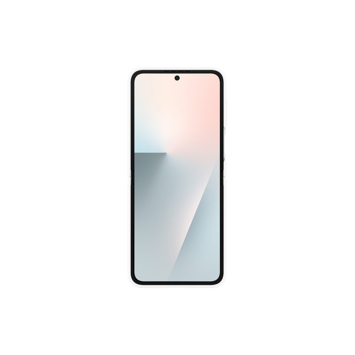 Samsung Silicone Cover With Ring - Samsung Galaxy Z Flip7 FE / Flip6 - White (SAM-EF-PF741TW)