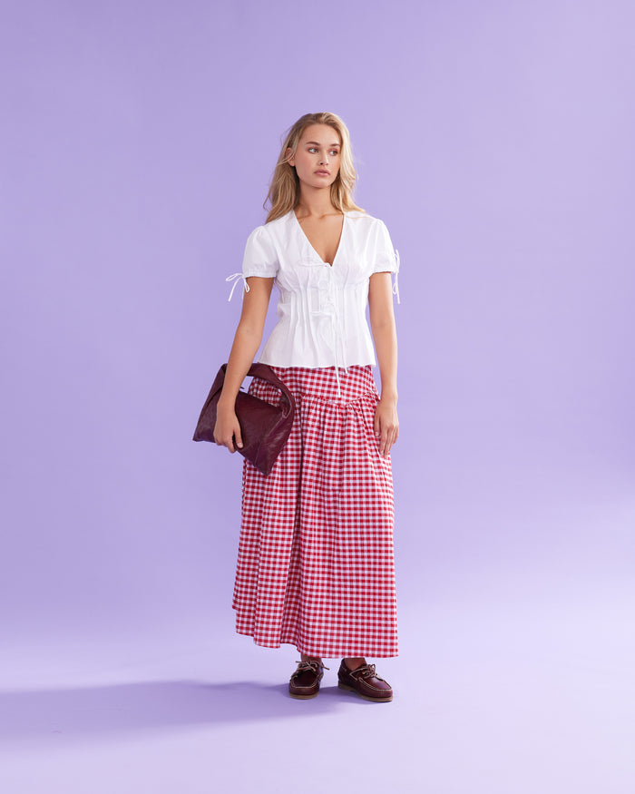 SIMONA BLOUSE WHITE