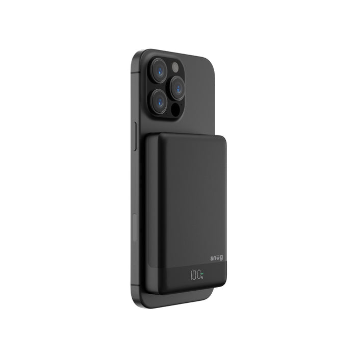 Snug 10000mAh Magnetic Powerbank - Black (SNPB-10000MAG-B)