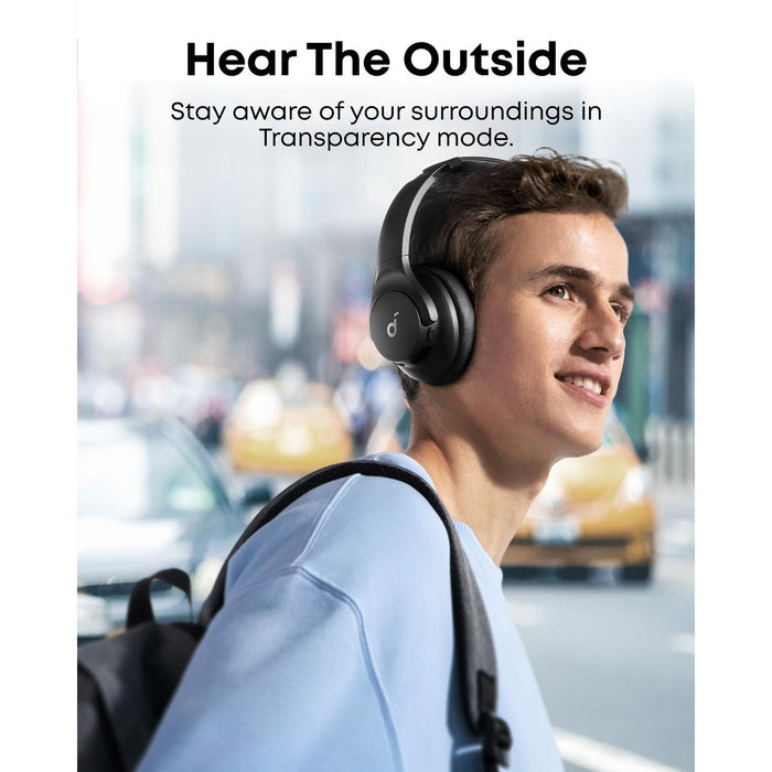 soundcore Q20i Hybrid Active Noise Cancelling Headphones - Black (A3004H12)