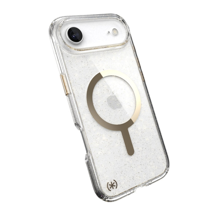 Speck Presidio Lux MagSafe Case - Apple iPhone Air - Gold Glitter (SPK150969-9221)
