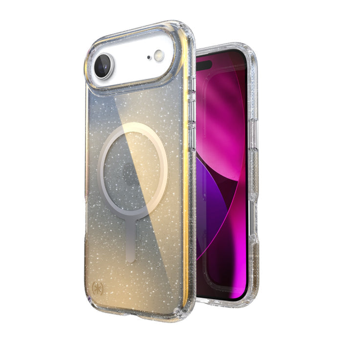 Speck Presidio Lux MagSafe Case - Apple iPhone Air - Silver Glitter (SPK151019-3274)